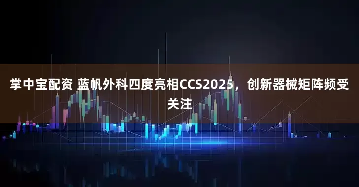 掌中宝配资 蓝帆外科四度亮相CCS2025，创新器械矩阵频受关注